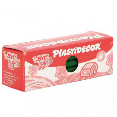 Ceras PlÃ¡sticas Bic Plastidecor Kids Blanco/25 ud.