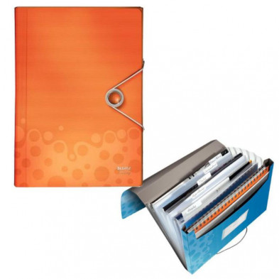 Carpeta acordeÃ³n Leitz Bebop A4 PP naranja