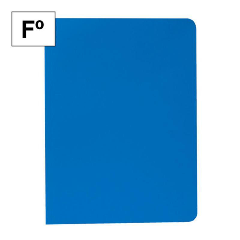 Subcarpeta Plus Office FÂº 200 gr Azul Marino