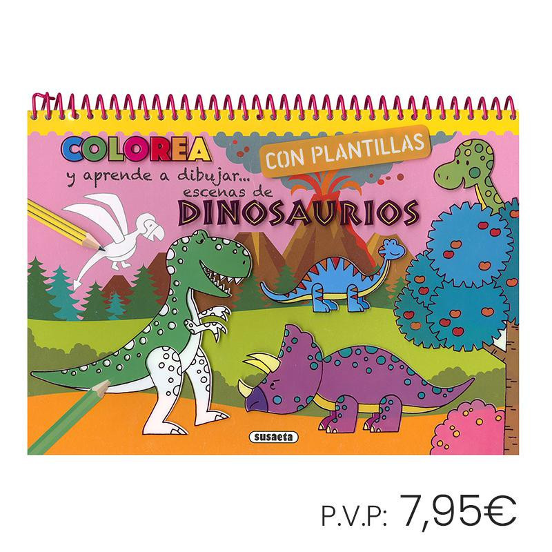 Pinturas Susaeta Dinosaurios