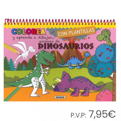 Pinturas Susaeta Dinosaurios