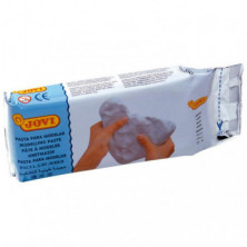 Pasta para modelar endurecible Air Dry Jovi 500g Blanco