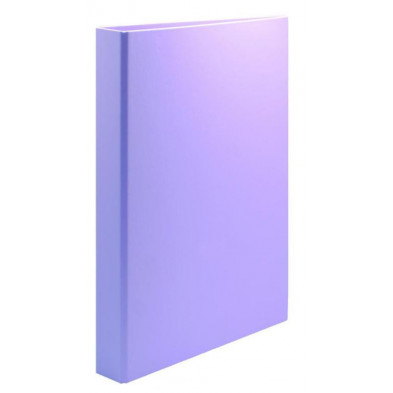 Carpeta Anillas Plus Office Folio CartÃ³n Forrado PP 4/25mm Violeta Pastel