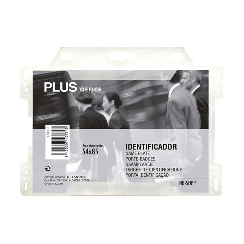 Portapases de Seguridad Plus Office 54X85mm