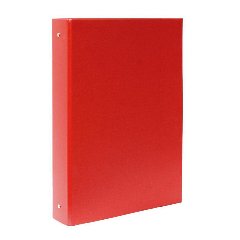 Carpeta Plus Office Folio CartÃ³n Forrado 4 Anillas 40mm Rojo