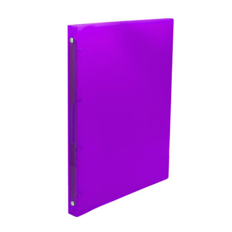 Carpeta Flexible Plus Office A4 4 Anillas 16 mm Violeta