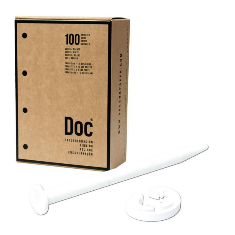 Encuadernador Doc&Paper Blanco /100 ud.