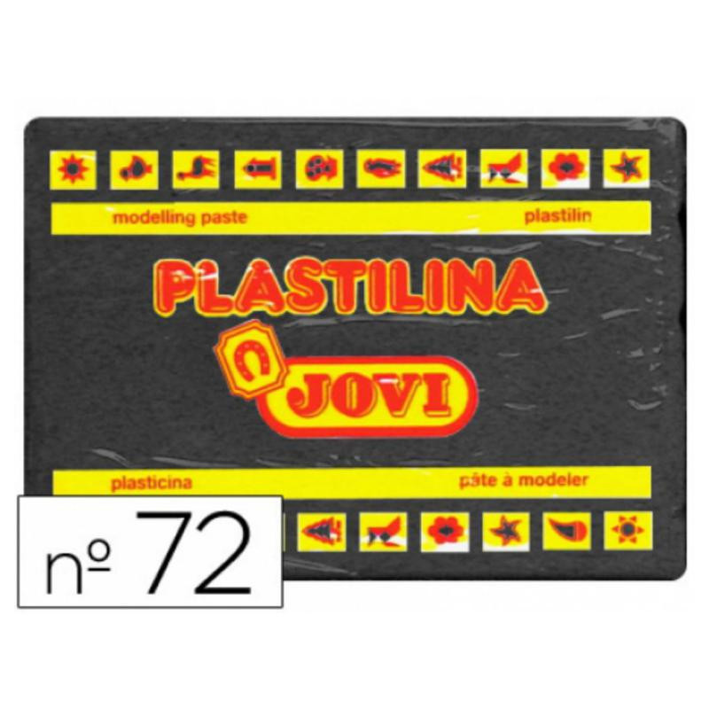 Plastilina Jovi 350g. Negro