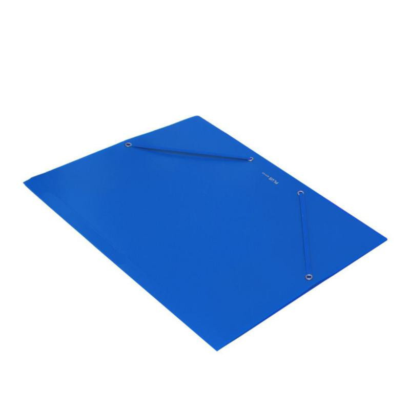 Carpeta Plus Soft A4+ Gomas y Solapas Azul