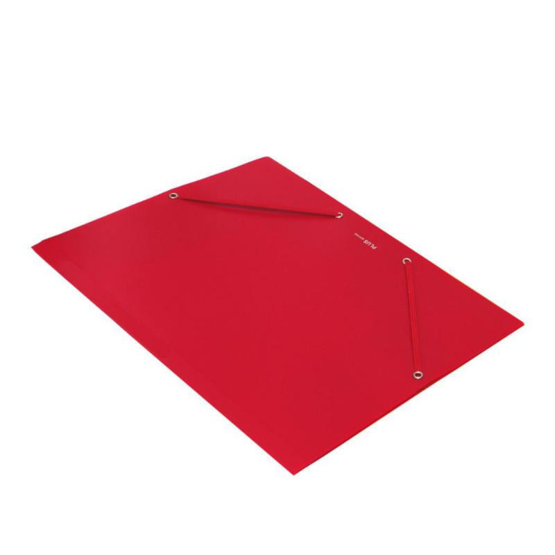 Carpeta Plus Soft A4+ Gomas y Solapas Roja