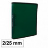 Carpeta Plus Office A4 PP 2 Anillas 25mm Verde