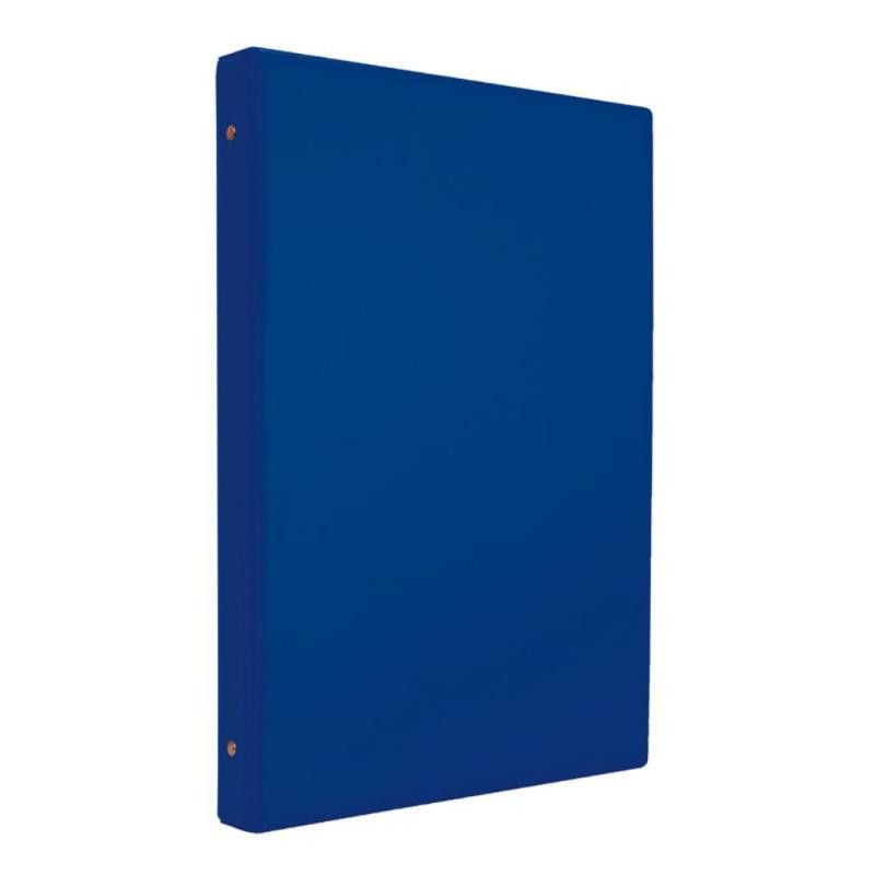 Carpeta Pvc Folio Iberplas 4 Anillas 25 mm Azul Marino