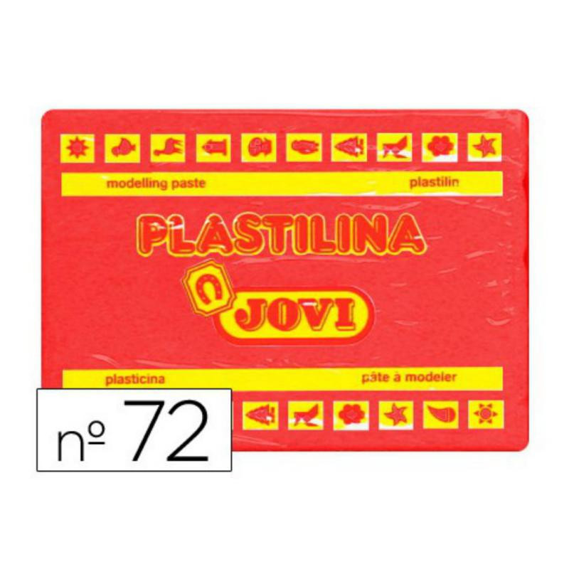 Plastilina Jovi 350g. Rojo