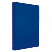 Carpeta Pvc Iberplas 4Âº 4 Anillas 20 mm Azul Marino