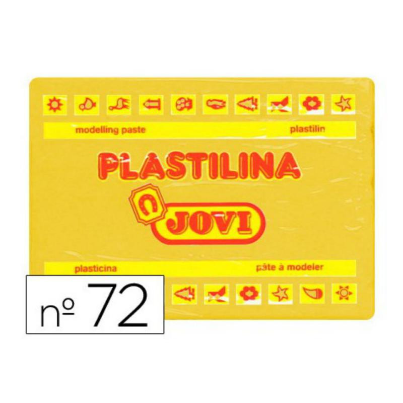 Plastilina Jovi 350g. Amarillo Oscuro