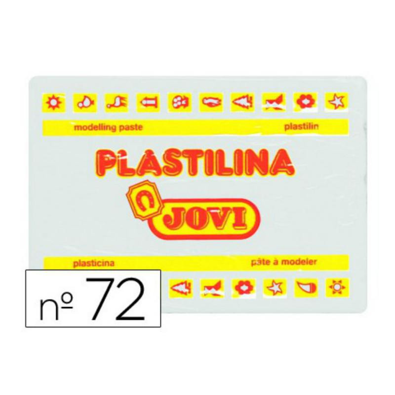 Plastilina Jovi 350g. Blanco