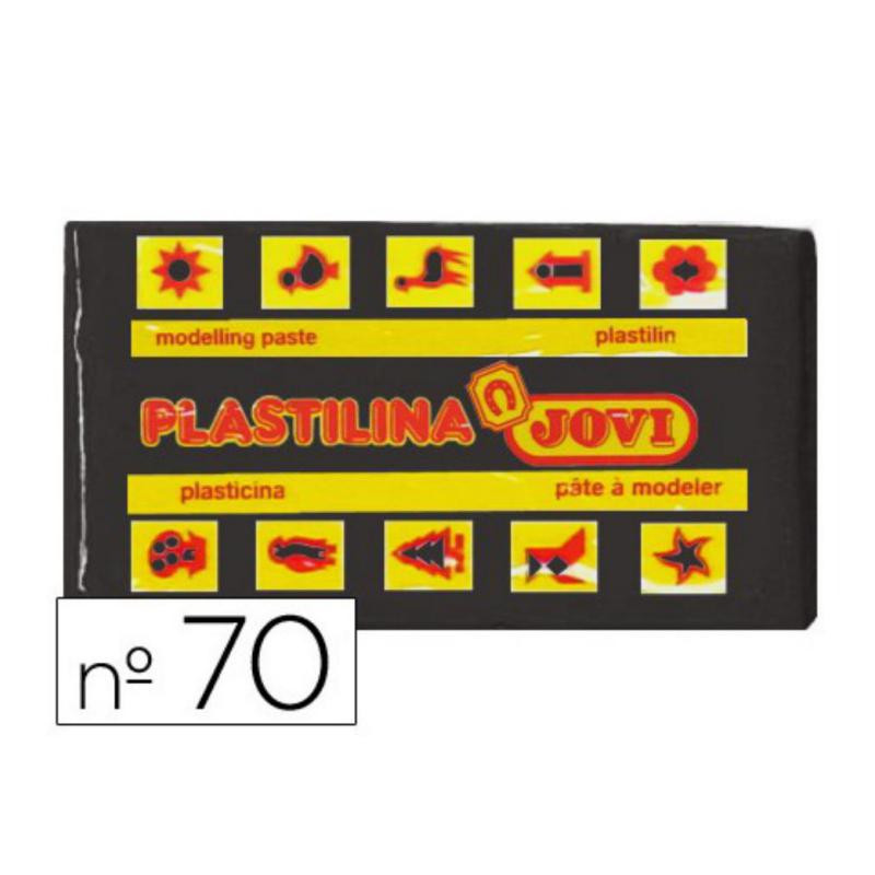 Plastilina Jovi 50g. Negro