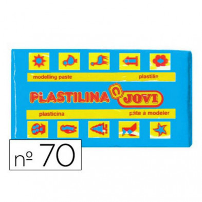 Plastilina Jovi 50g. Azul Claro