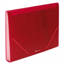 Carpeta Clasificadora Plus Office A4 Rojo Opaco