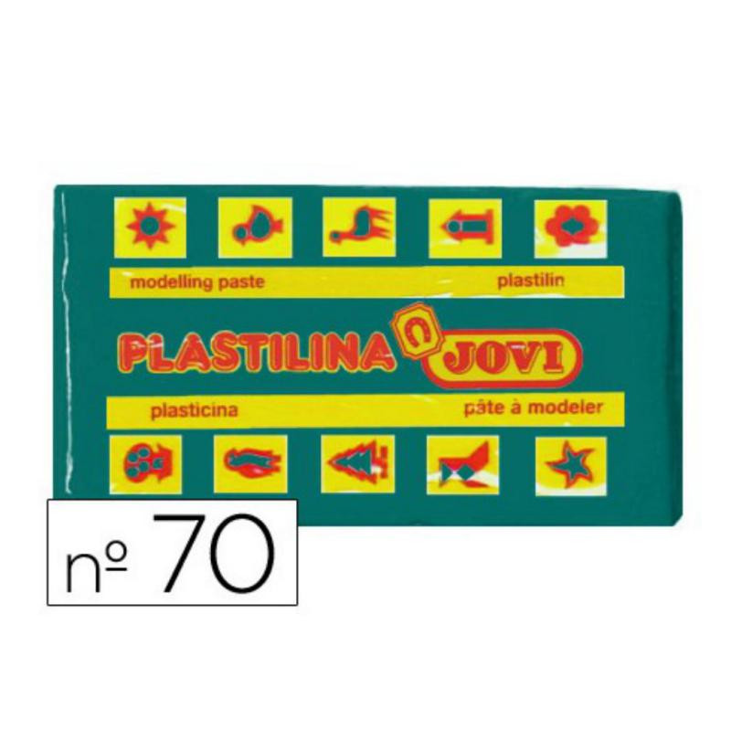 Plastilina Jovi 50g. Verde Oscuro