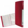 Carpeta Plus Office A4 20 Fundas Roja