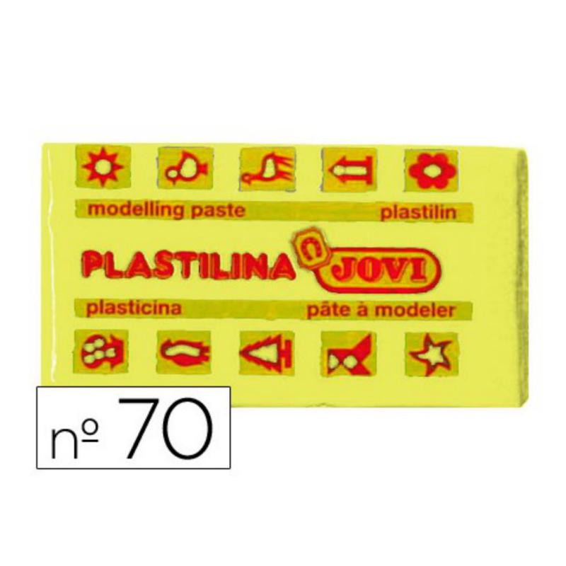 Plastilina Jovi 50g. Amarillo