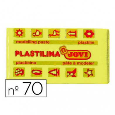 Plastilina Jovi 50g. Amarillo