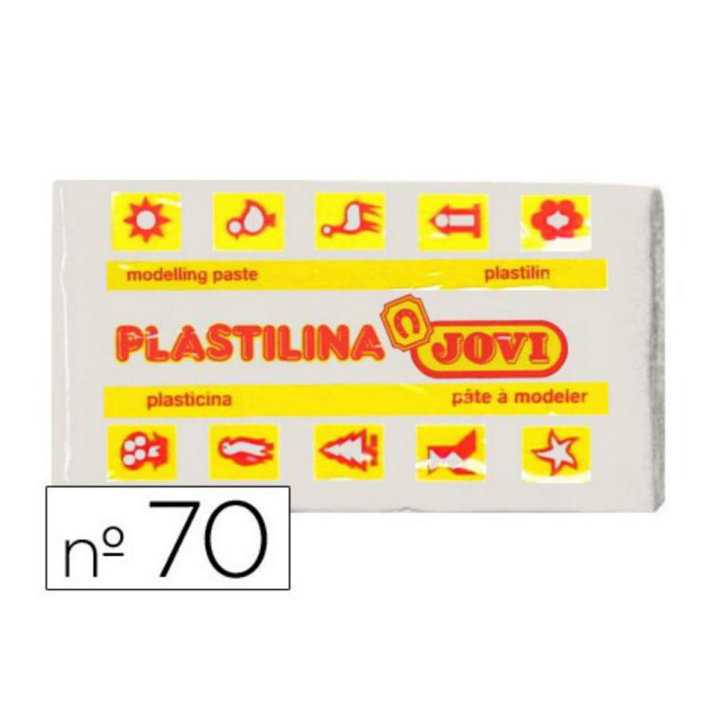 Plastilina Jovi 50g. Blanco