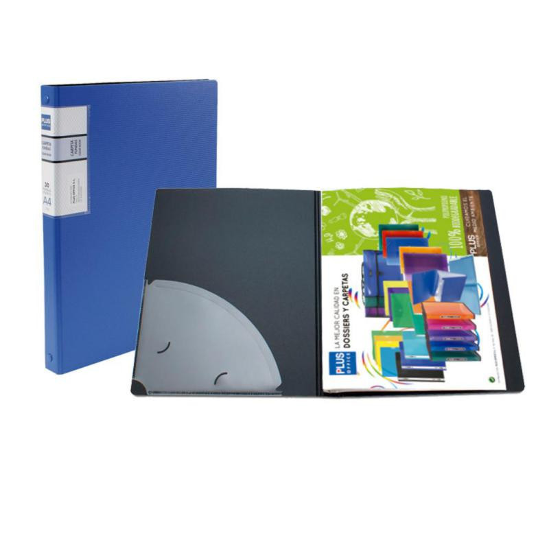 Carpeta Plus Office Luxe con 30 Fundas