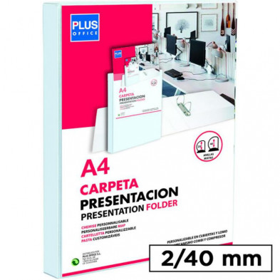 Carpeta Canguro Plus Office RÃ­gida 2 Anillas 40mm