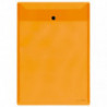 Sobre Plus Office PP A4+ Naranja Broche Natural