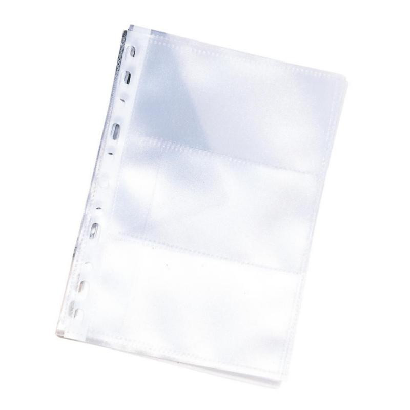 Funda para Tarjetas MakroPaper PVC 12 Tarjetas /10 ud.