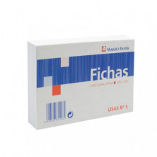 Fichas Lisas Plus Office 100mmx150mm NÂº3 100 Hojas