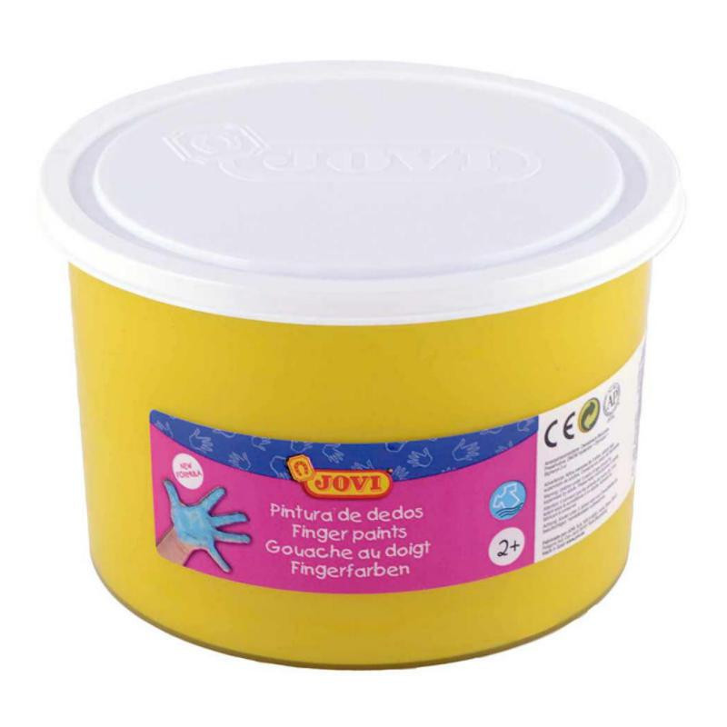 Pintura Dedos Jovi 500 ml Amarillo