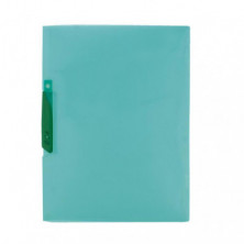 Dossier Plus Office F-08 Pinza PlÃ¡stico 30 Hojas Verde