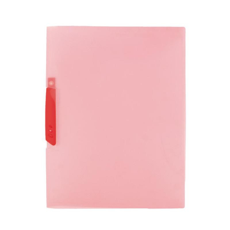 Dossier Plus Office F-08 Pinza PlÃ¡stico 30 Hojas Rojo