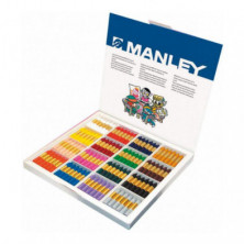 Ceras Blandas Manley 16 Colores x 12 ud.