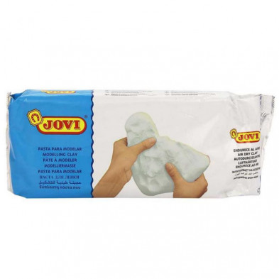 Pasta para modelar endurecible Air Dry Jovi 1000g Blanco