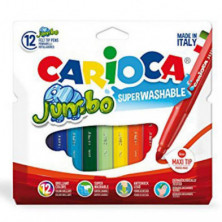 Rotuladores Carioca Jumbo 12 Colores