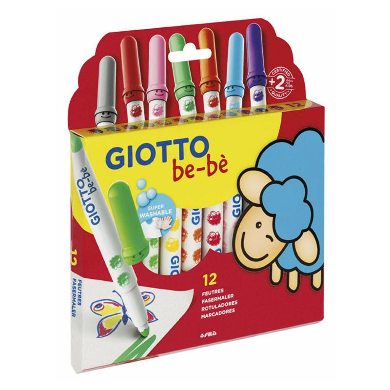 Rotulador Giotto Be-bÃ© 12 Colores