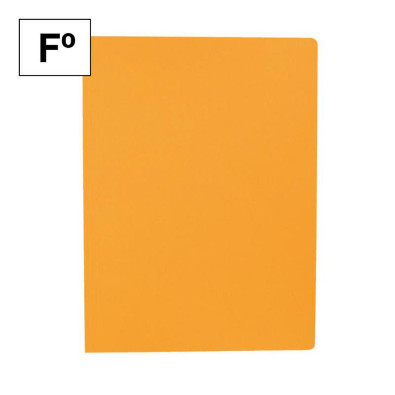 Subcarpeta Plus Office Folio 200 gr Naranja