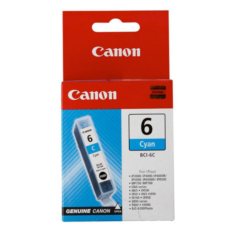 Cartucho de Tinta Canon BCI-6C 4706A002 Cian