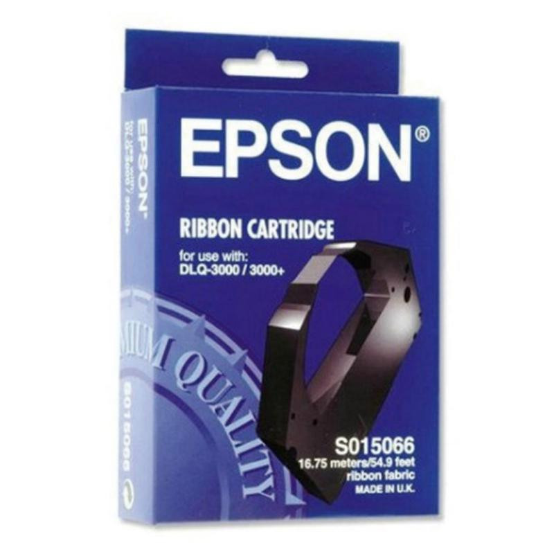 Cinta de ImpresiÃ³n Epson S015066 Negro