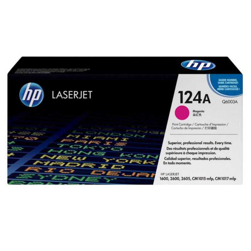 TÃ³ner LÃ¡ser HP 124A Q6003A Magenta