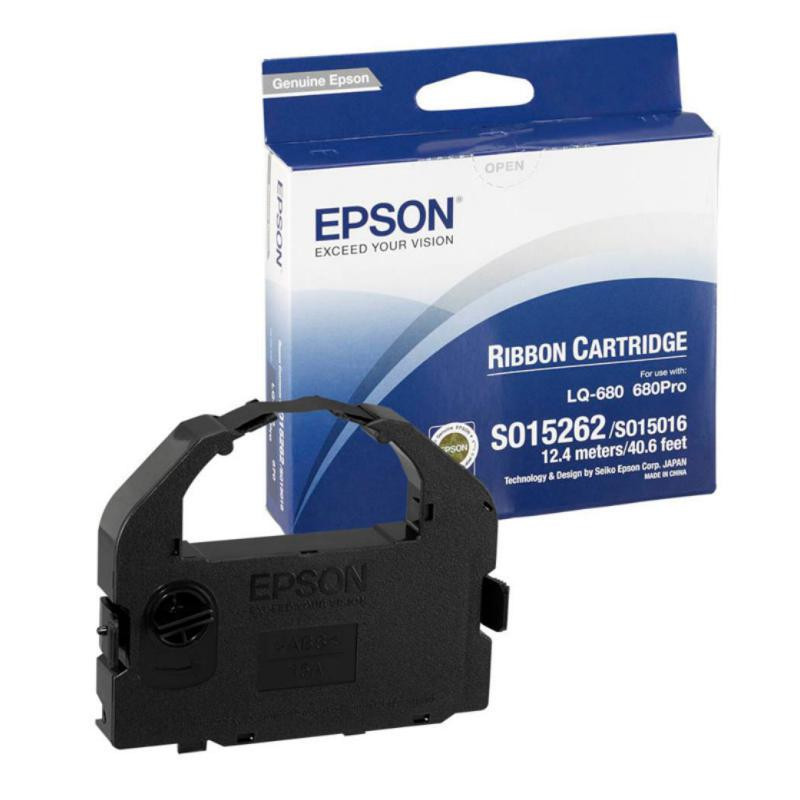 Cinta de ImpresiÃ³n Epson S015262 Negro