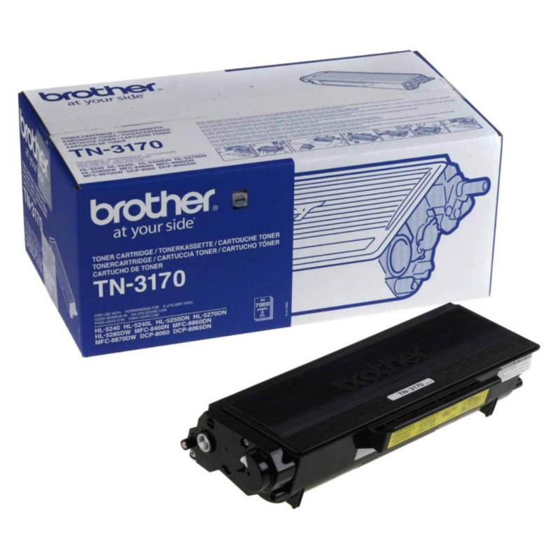 TÃ³ner LÃ¡ser Brother TN3170 Negro