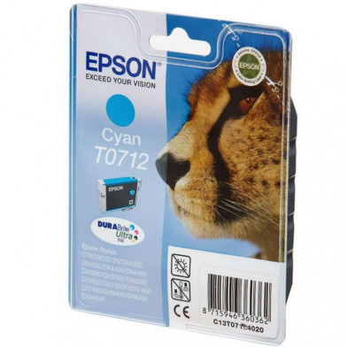 Cartucho de Tinta Epson T0712 Cian