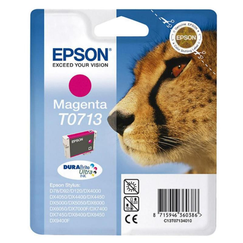 Cartucho de Tinta Epson T0713 Magenta