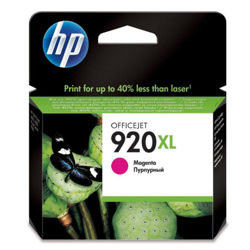 Cartucho de Tinta HP 920 XL CD973AE Magenta