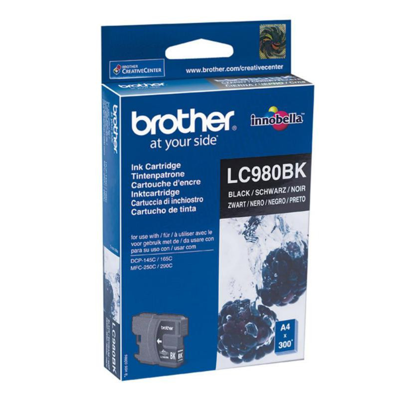 Cartucho de Tinta Brother LC980BK Negro